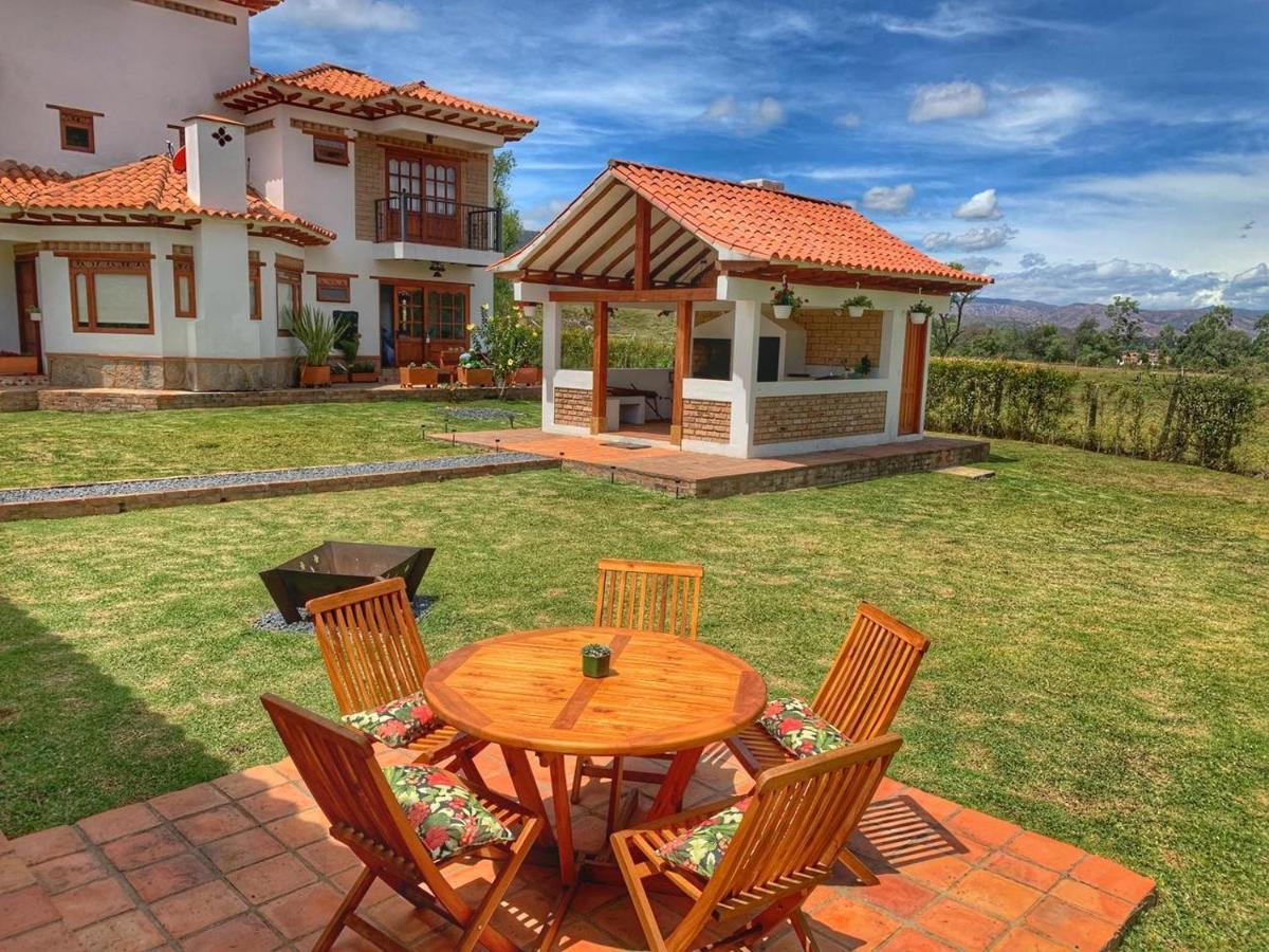 Casa De Las Flores Villa de Leyva Eksteriør billede
