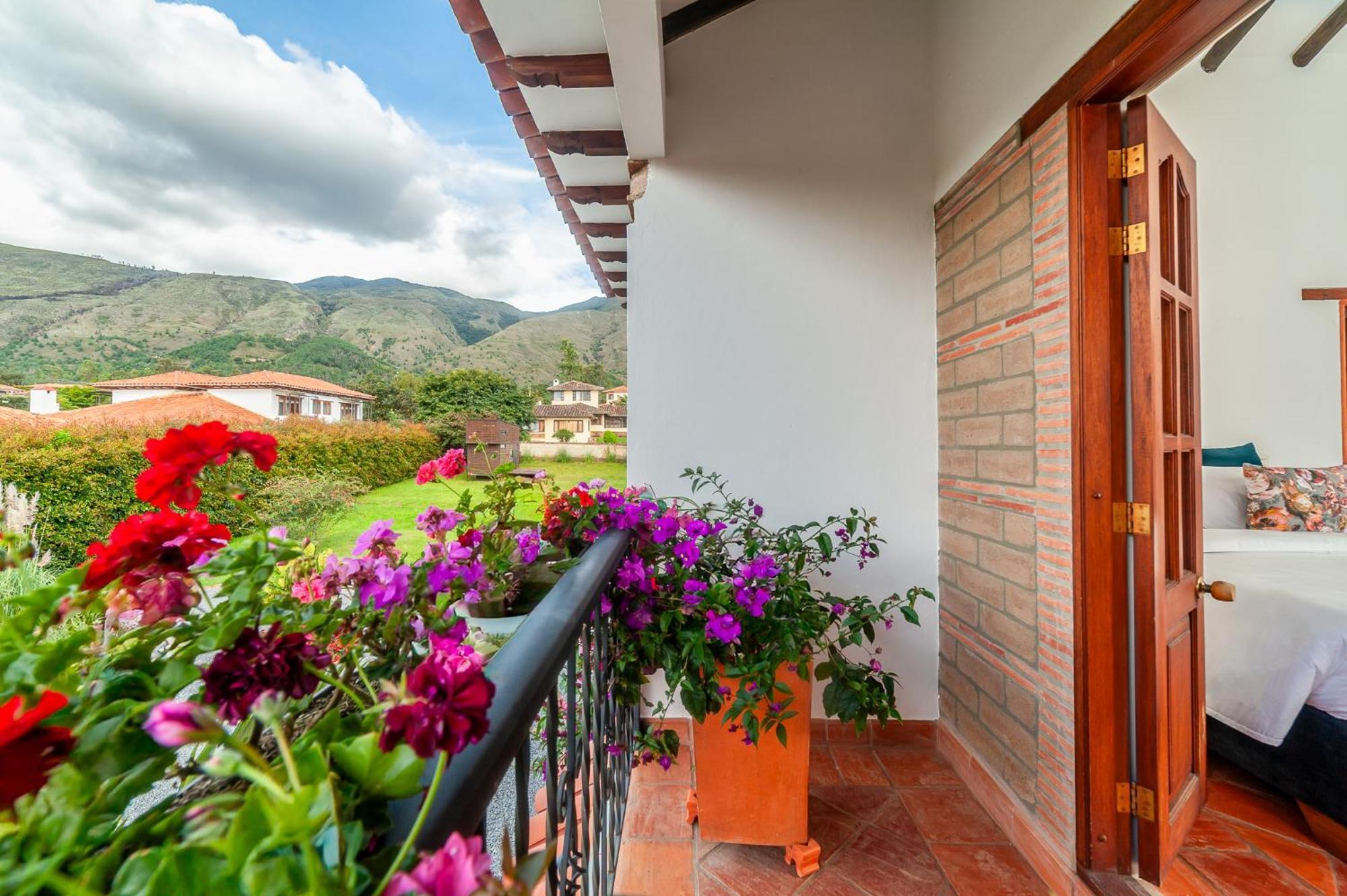 Casa De Las Flores Villa de Leyva Eksteriør billede